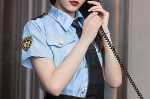 Xiuren秀人网 - 看！Lucky沈欢欣的无圣光制服写真，绝不需要修饰。
