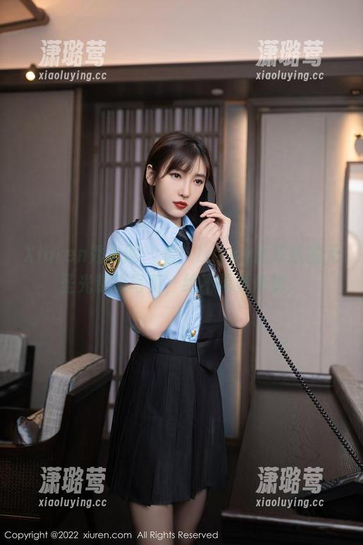 Xiuren秀人网-Lucky沈欢欣 Xiuren秀人网 - 看!Lucky沈欢欣的无圣光制服写真,绝不需要修饰。