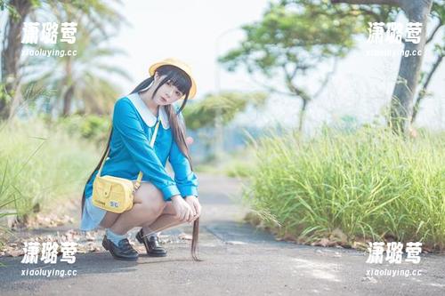 落落Raku的写真，猫猫的制服，谁想到转身就能下载？！