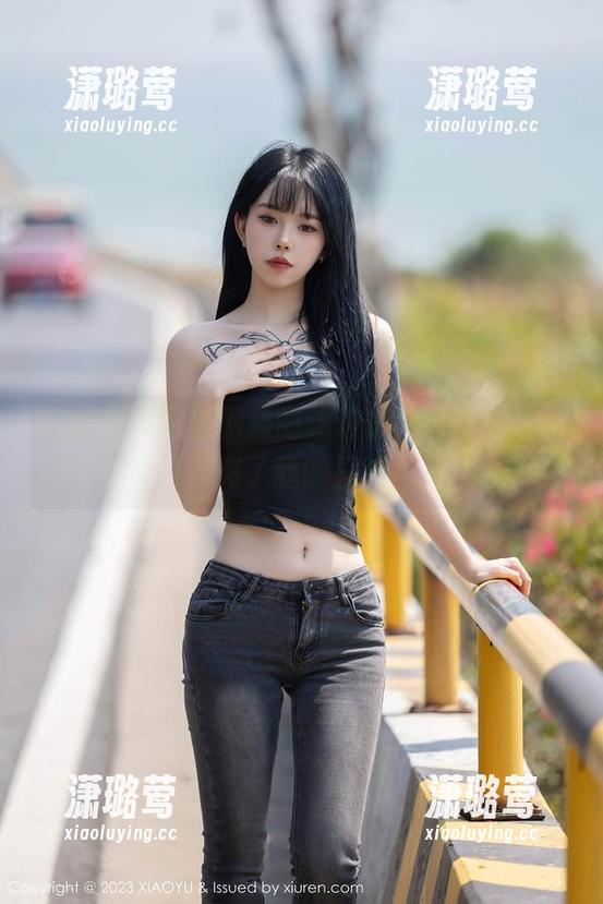 语画界 - 穿上网袜的沐若昕，高清作品照亮了我的三观